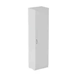 Пенал Анжело Ferrum-decor на 5 полиць із дверима 1900x500x380 ДСП Білий 16 мм (FRD-104942)
