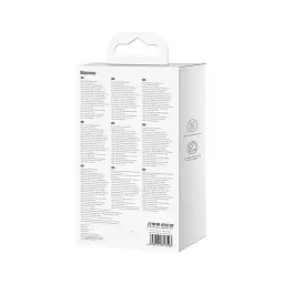 Зарядний пристрій Baseus 2xUSB-C 65W + 1xUSB GaN + cable USB-C to USB-C 100W 1.0m black (CCGP120201) - мініатюра 7