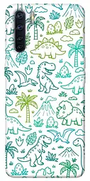 TPU чохол Demsky Dino pattern для Oppo A91
