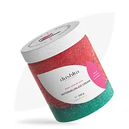 Скраб-жуйка для тіла Кавунове морозиво Dushka 330 г