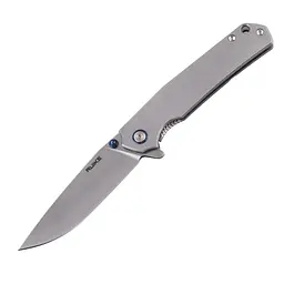 Ніж складаний туристичний Ruike P801-SF, (8.6 см) 14C28N/3cr14n сірий