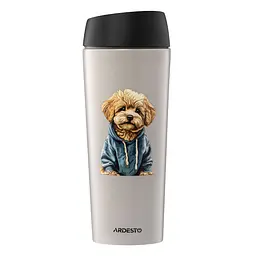 Термочашка Ardesto Сoffee Time Maltipoo AR2645MP 450 мл бежевая