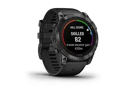 Смарт-годинник Garmin Fenix 7X Pro Solar Slate Gray w. Black Band (010-02778-00/01) - мініатюра 2