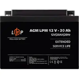 Акумулятор LogicPower AGM 12V20Ah/240Wh [22882] [109166]