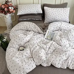 Постельное белье двуспальное из муслина Colorful Home Print 6 22057 180х220 см