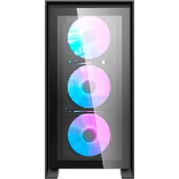 Корпус Darkflash DRX70 Glass Black (DRX70 GLASS Black) Без БП - мініатюра 8
