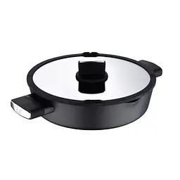 Сотейник з кришкою Bergner Ion 3.37 л (BG-35803-BK) - мініатюра 1