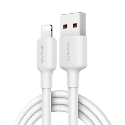 Кабель USAMS SJ604 U84 2.4A Lightning Charging &amp; Data Cable 1M White