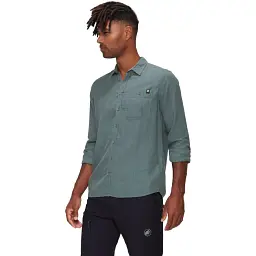 Сорочка Mammut Alvra Summer Longsleeve Shirt M XL strata - мініатюра 3