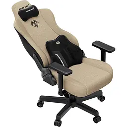 Геймерське крісло Anda Seat Kaiser 3E XL Fabric Dark Beige [AD23YC-XL-09-H-CF-H01] [148760] - мініатюра 8