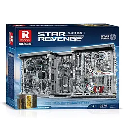 Конструктор Reobrix Планета Зоряної Помсти 3D книга на полицю (66030) [160353] - мініатюра 5