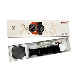 Смарт-годинник W&O X15 Max 38mm, 330 mAh, Amoled+IP67 Black (WOX15MBL) - мініатюра 7
