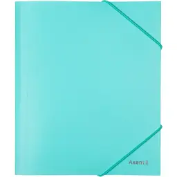 Папка на резинках Axent A5 410 мкм Pastelini mint (1514-18-A)