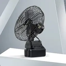 Бездротовий вентилятор з акумулятором 48V / Lithium Electric Fan / Портативний охолоджувач з Li-ion акумулятором - мініатюра 5