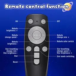 Проектор галактики астронавта Star Light Space Buddy Starry Projection - мініатюра 2
