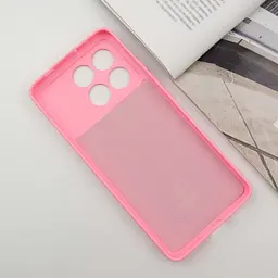 Чохол Lakshmi Silicone Cover Full Camera (A) для Xiaomi Poco X6 Pro Рожевий / Pink - мініатюра 3