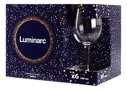 Набір келихів Delice Mist, 6х360 мл Luminarc kuh0016530 - мініатюра 3