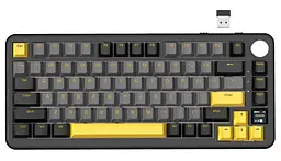 Клавіатура Attack Shark X85 Pro RGB Linear Blueberry Switch Wireless (AS-6972792470368-SB-UA) Starry Black (G-000003591)