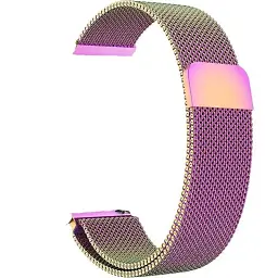 Ремінець до смарт-годинника BeCover Milanese Style для Samsung Galaxy (20mm)/Watch 5/ Watch 4.../Gear S2 Classic/Gear Sport Rainbow (707678) - мініатюра 2