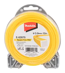 Жилка косильна 3.0 мм Makita E-02870 (15 м)