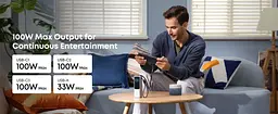 Зовнішній акумулятор Anker Laptop 25000mAh 165W (A1695H41) сірий - мініатюра 9