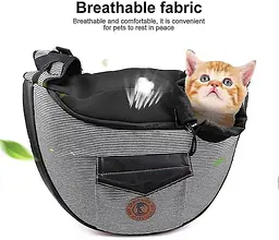 Сумка-переноска для котів і собак дрібних порід Voyager Pet LV02 Black - мініатюра 4