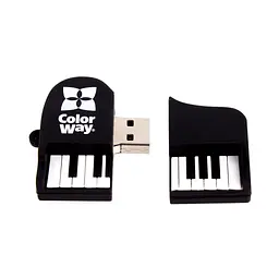 USB флеш накопичувач ColorWay Piano 64 GB 3.0 Black (CW-USBPO64) - мініатюра 6