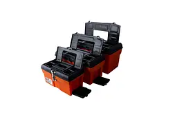 Комплект ящиків для інструментів переносних Intertool BX-0006 13"х16"х19" у наборі 3 шт. - мініатюра 3