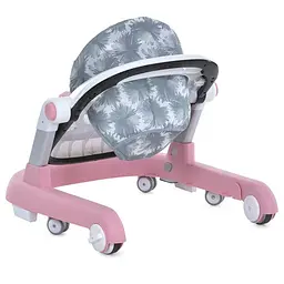 Ходунки дитячі MULTIWAY ME 1163 Pink з брязкальцем - мініатюра 3