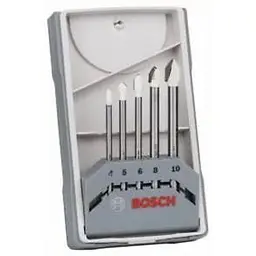 Набір свердел по кераміці Professional CYL-9 Ceramic 4-10мм кейс 5шт Bosch hoz0013264