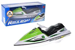 Іграшковий водний мотоцикл аквабайк на батарейках Race Boat 53907 в коробці р.23х8,5х9,5см