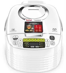 Мультиварка Spherical, 750Вт, чаша-5л, електронне керув., пластик, білий Tefal kuh0015021 - мініатюра 2