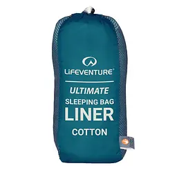 Вкладиш Lifeventure Cotton Ultimate Liner Rectangular Темно-синій - мініатюра 3