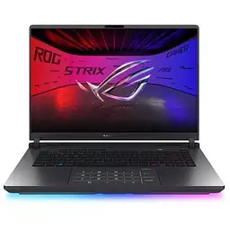 Ноутбук Asus ROG Strix G16 G615 G615JMR-S5179, 16 inch 2560 x 1600, Intel Core i9-14900HX 24 C/32 T, 2.2 GHz - 5.8 GHz, 36 MB SDR, 28 GB cache, 28 GB Nvidia GeForce RTX 5060, без системи de operare, чорний