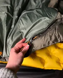 Спальний мішок Sea to Summit Boab -9C|15F, Regular Wide 185 L Сірий - мініатюра 5