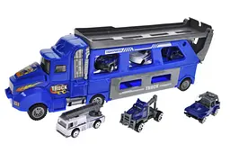 Іграшковий автовоз спецтехніка з машинками LH516 в коробці YG Toys - мініатюра 2