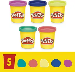 Набір для творчості Hasbro з масою для ліплення Play-Doh Шкільні заняття (F9144) - мініатюра 5