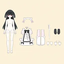 Лялька Pop Top BJD серії SyncyLand Сад мрій колекційна (LU-202601) - мініатюра 2
