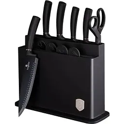 Набір ножів з дошками Berlinger Haus Black Silver Collection 11 предметів (BH-2492)