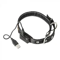 Нашийник Ferplast Solar Night Collar L для собак, 45–60 см, ширина 25 мм, зі світловідбивними елементами - мініатюра 5