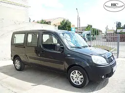 Дефлектори вікон вітровики для Fiat Doblo 2000-2010 2D-2 шт - мініатюра 3