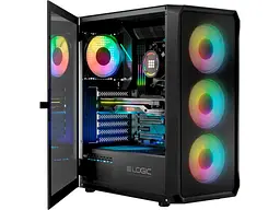 Корпус Logic Concept Portos ARGB Midi Black (AT-PORTOS-10-0000000-0002) - миниатюра 2