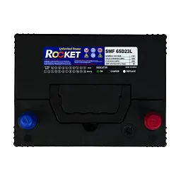 Акумулятор автомобільний ROCKET 60Ah (SMF 65D23L) - миниатюра 2