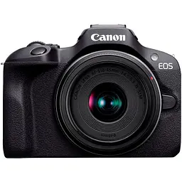 Бездзеркальний фотоапарат Canon EOS R100 Kit RF-S 18-45mm F/4.5-6.3 IS STM (6052C034) UA [92193]