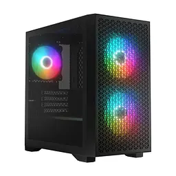 Корпус для ПК Logic concept DART PRO MINI ARGB BLACK (AM-DART-PRO-ARGB-10)