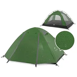 Намет Naturehike P-Series NH18Z044-P Темно-зелений (1047-6927595762646) - мініатюра 2