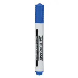 Маркер Buromax для магнітних дошок, синій, 2-4 мм, спиртова основа (BM.8800-02) - мініатюра 2