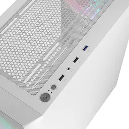 Корпус LogicConcept PORTOS MESH+GLASS ARGB White без БП (AT-PORTOS-20-0000000-0002) - мініатюра 5