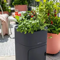 Вазон Lechuza Pila Planter Color 35х35х16.5см блакитний (15942) - мініатюра 7