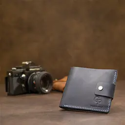 Чоловіче шкіряне портмоне GRANDE PELLE 11,5х9х1 см acs0018623 - мініатюра 6